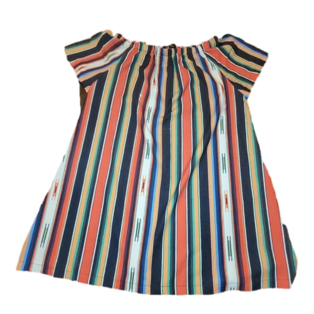 Striped boatneck top - Large
